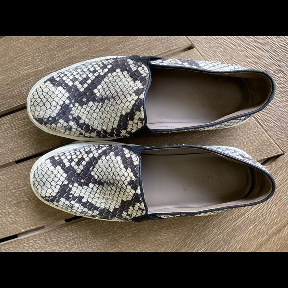 (Sold) Vince Berlin Python Slip-On Sneaker Size - Picture 10 of 12